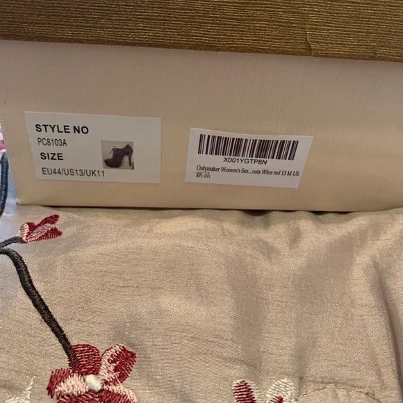 OnlyMaker Women’s Sexy High Heel Platform Bootie - Picture 4 of 4